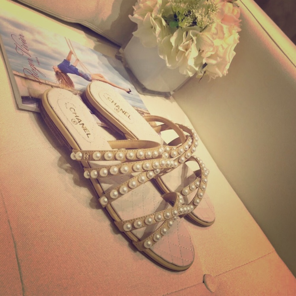 Influenced by Chanel slippers 2018 collection